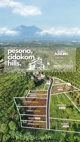 Kavling Eksklusif di Puncak Bogor – Sejuk, Strategis, dan Investasi M