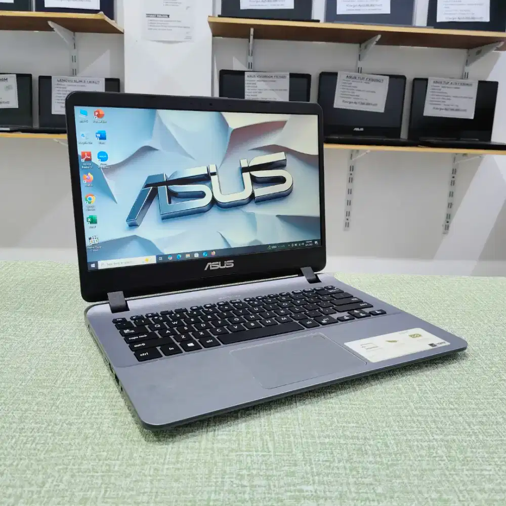 JUAL Laptop Murah ASUS A407MA Intel Celeron N4000 (4GB/SSD 256GB)