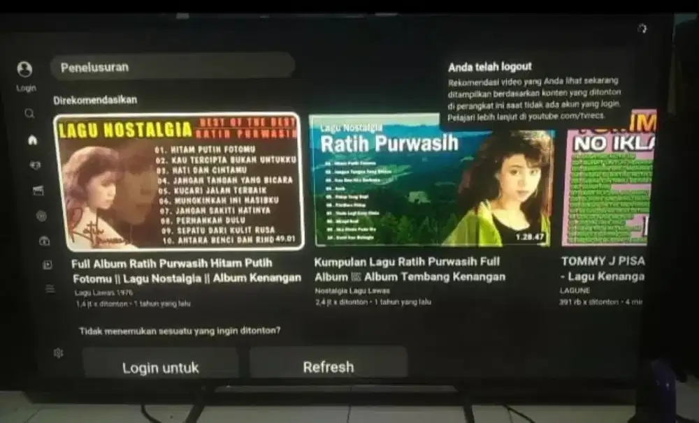 Tv led sony 70inc smart analog