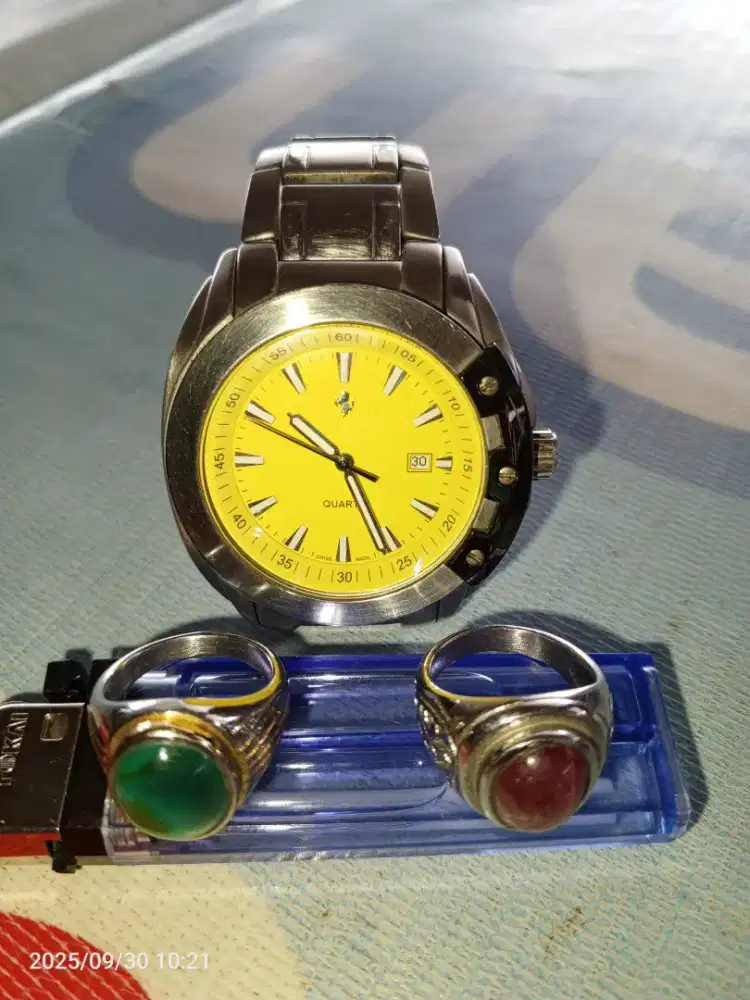Jam Ferarri rantai stainless