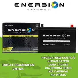 Aki enerbion kering 95D31L 90 Ah