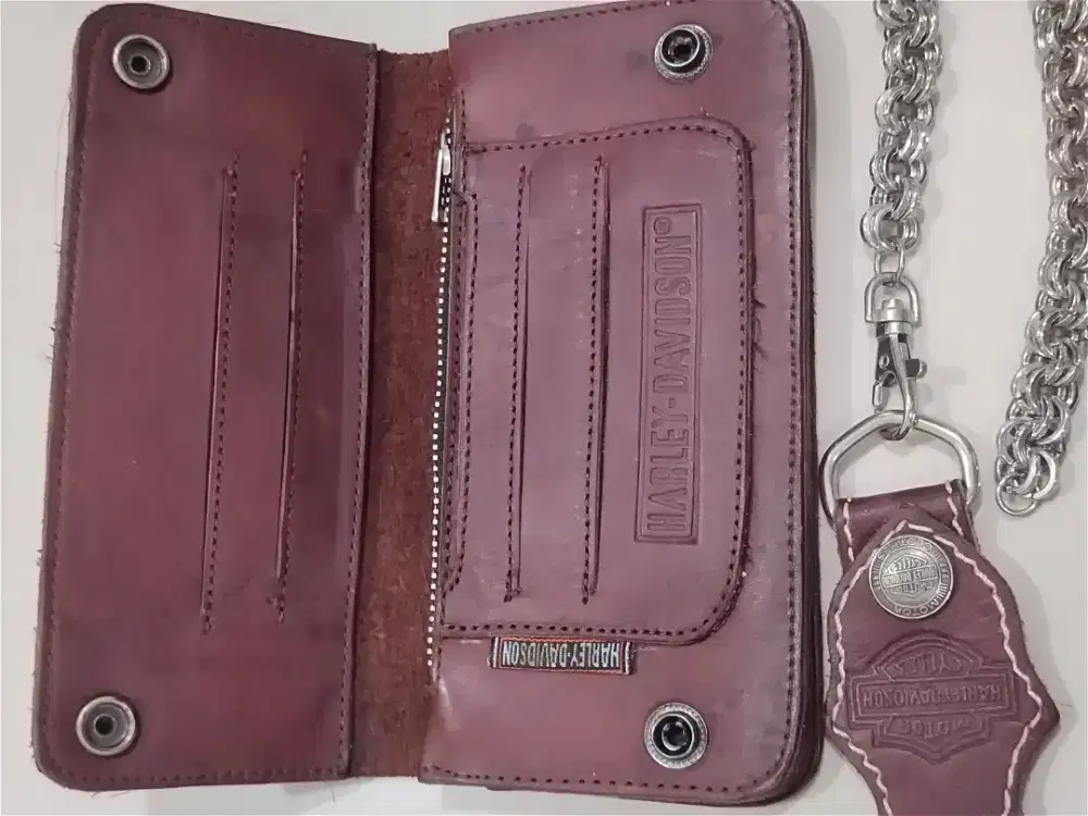 Dompet Kulit Pria Original Harley Davidson