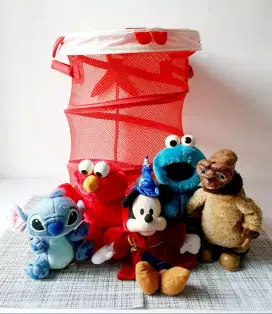 5 pcs Boneka Collection Edition & 1 pcs Tempat Serba Guna Jaring Ikea