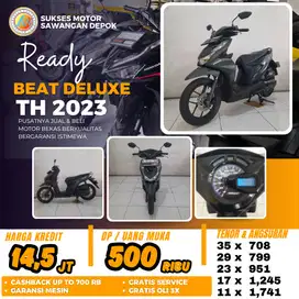 CASH KREDIT DP 500 HONDA BEAT DELUXE TH 2023 UNIT MULUS BERGARANSI