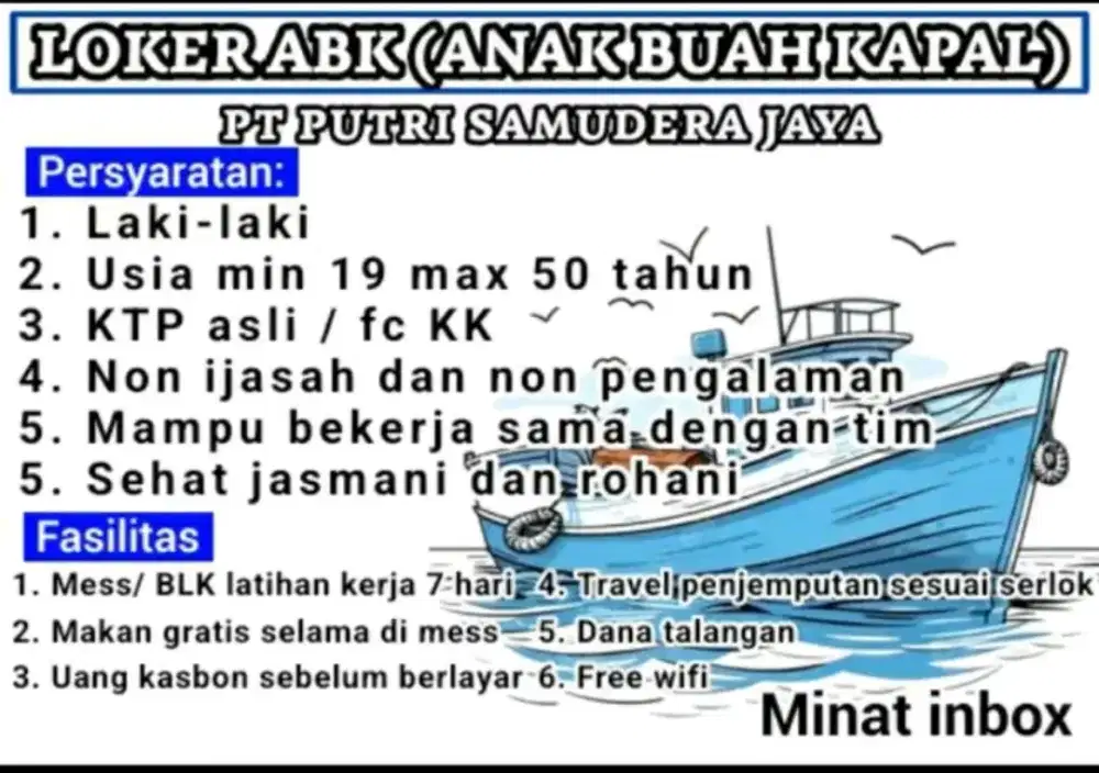Loker ABK cakalan,kursin