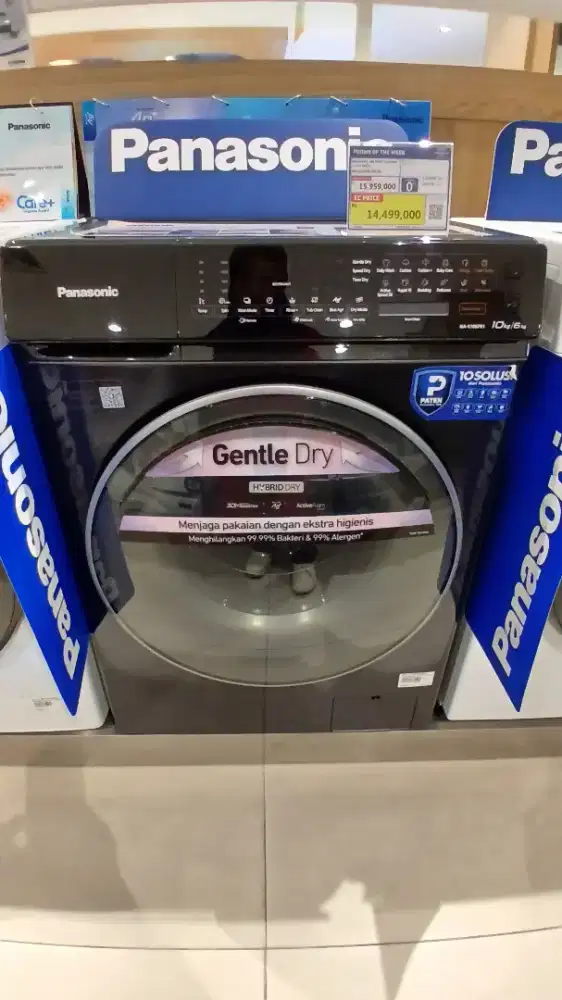 MESIN CUCI PANASONIC WM FRONT LOADING