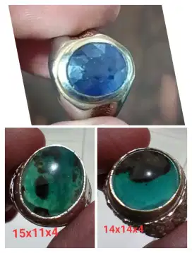 Murah 1 blue saphir dan 2 bacan