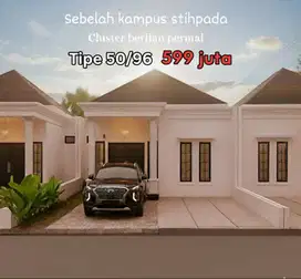 Rumah cluster eksklusif di Sukabangun 2 Palembang