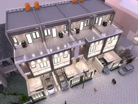dijual rumah villa kapuk mas