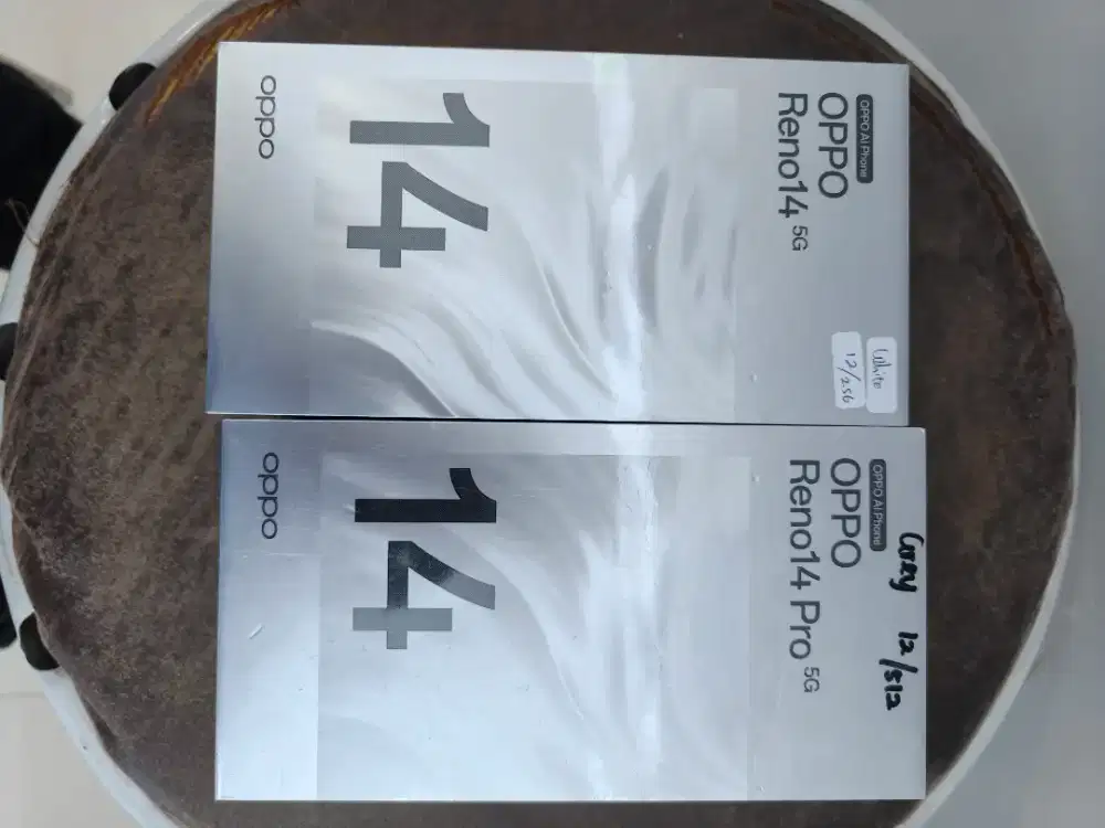 New OPPO Reno 14 Pro 5G 12/512GB Resmi Segel