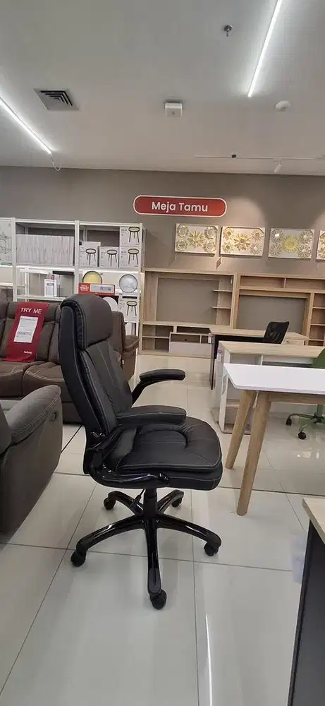 Kursi Kantor leather