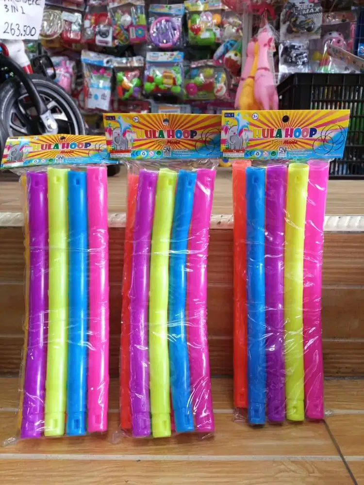 mainan anak hulahoop plastik