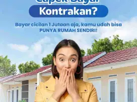 Rumah Subsidi Type 36/60 Dekat Exit Tol Parungkuda