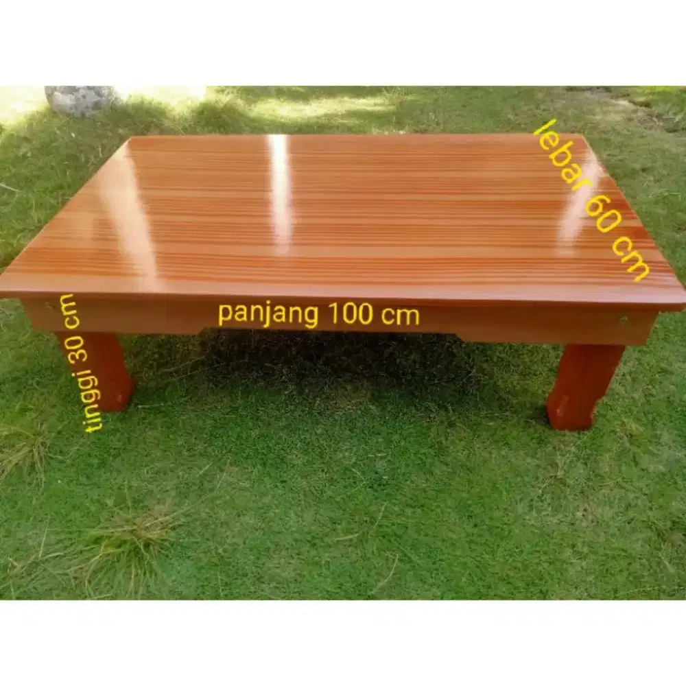 Meja lipat lesehan