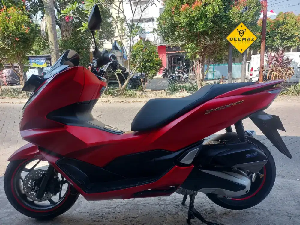 (DP 500)‼️ PCX 160 ABS Merah 2022 Cash, Kredit & Tukar Tambah