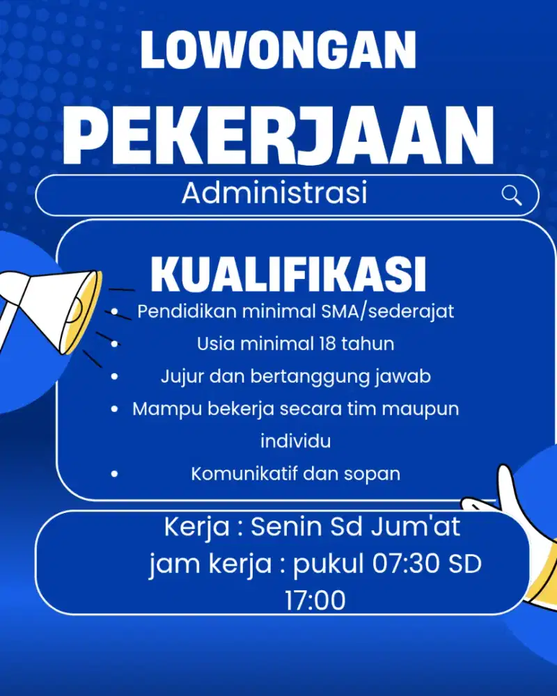 Open lowongan pekerjaan