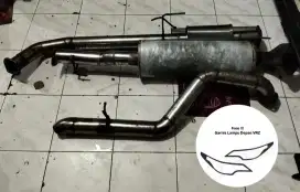 Dijual Knalpot Racing Mobil Fortuner VNT