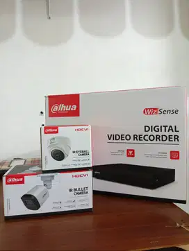 Paket Camera Cctv Dahua indoor/out door Original