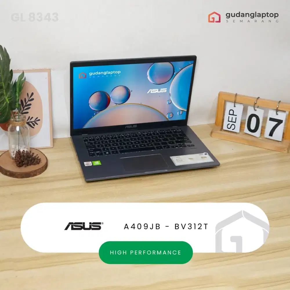ASUS A409JB - BV312T INTEL Core i3 - 1005G1 8/128/1TB Nvidia MX110