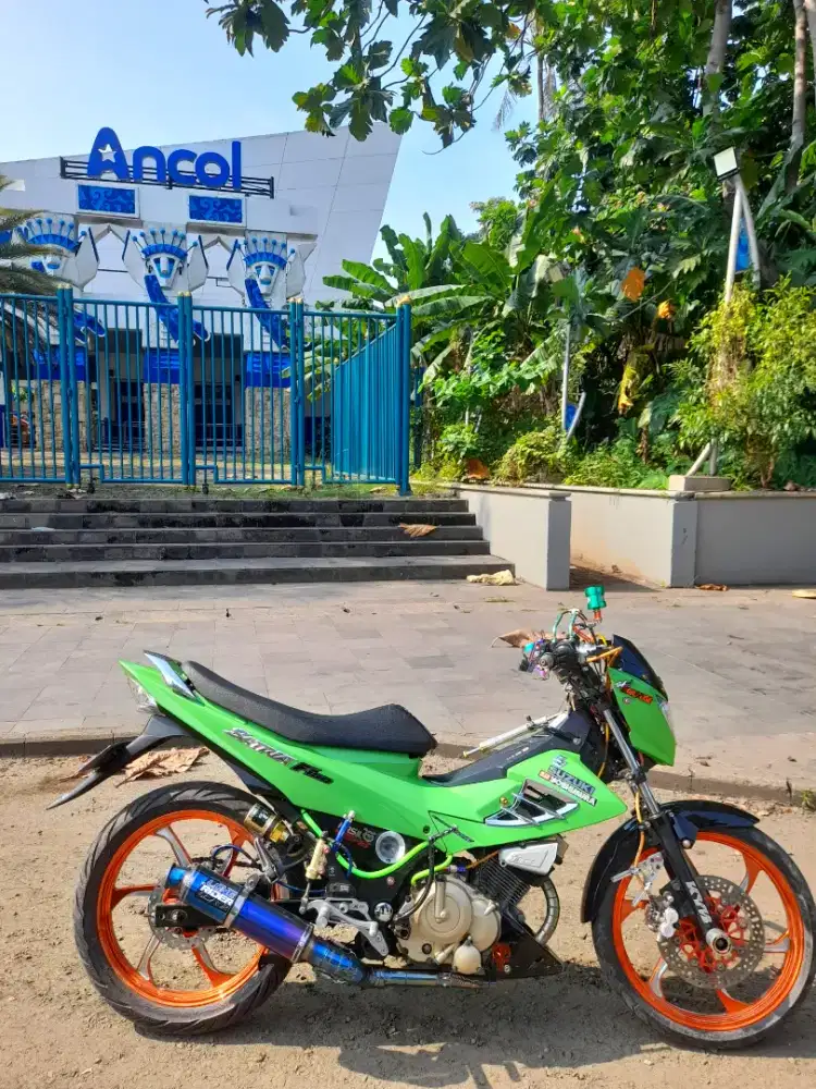 Satria f 2009 SS komplit faktur nempel