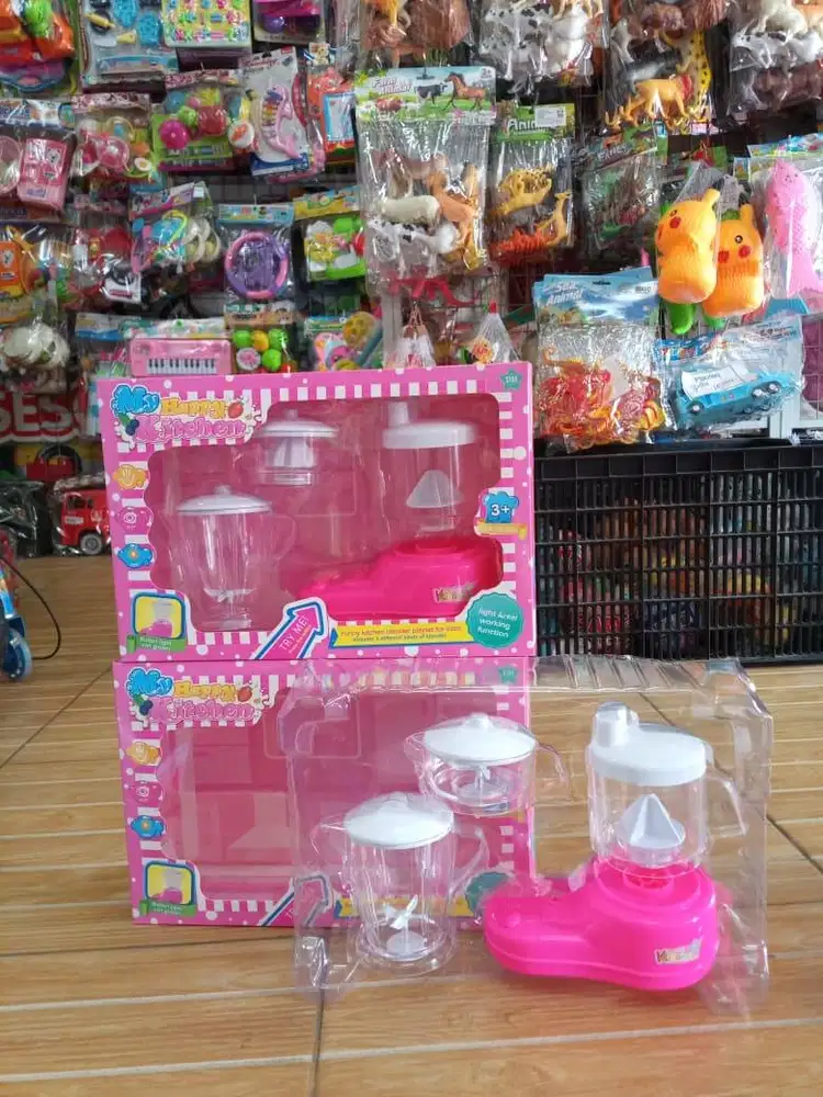 mainan anak blender baterai isi 3