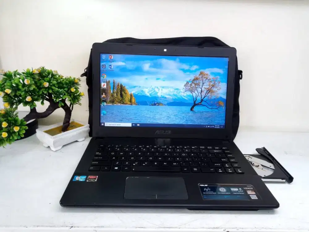 JUAL Laptop Grafis Murah, Asus X450C i3gen3/4gb/ssd 256gb/14inci
