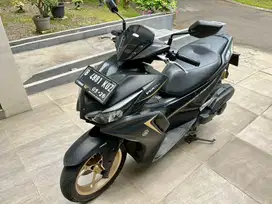 Yamaha Aerox s abs 155 hitam pribadi. Pajak stnk panjang 1 tahun lagi