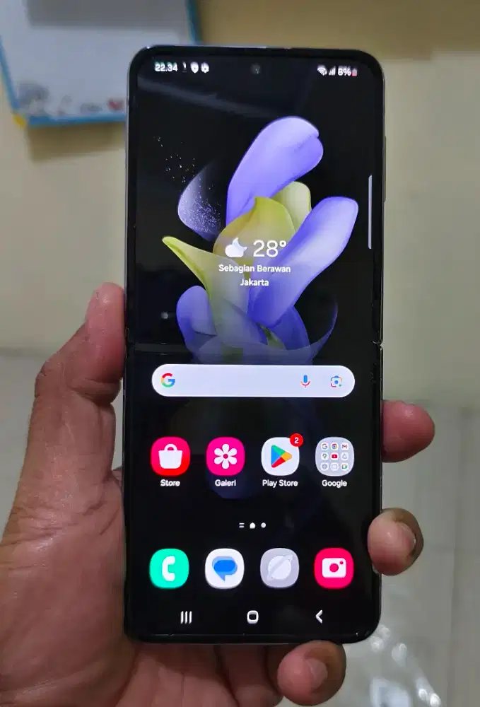 Samsung flip 4 jaringan 5G 8/512Gb