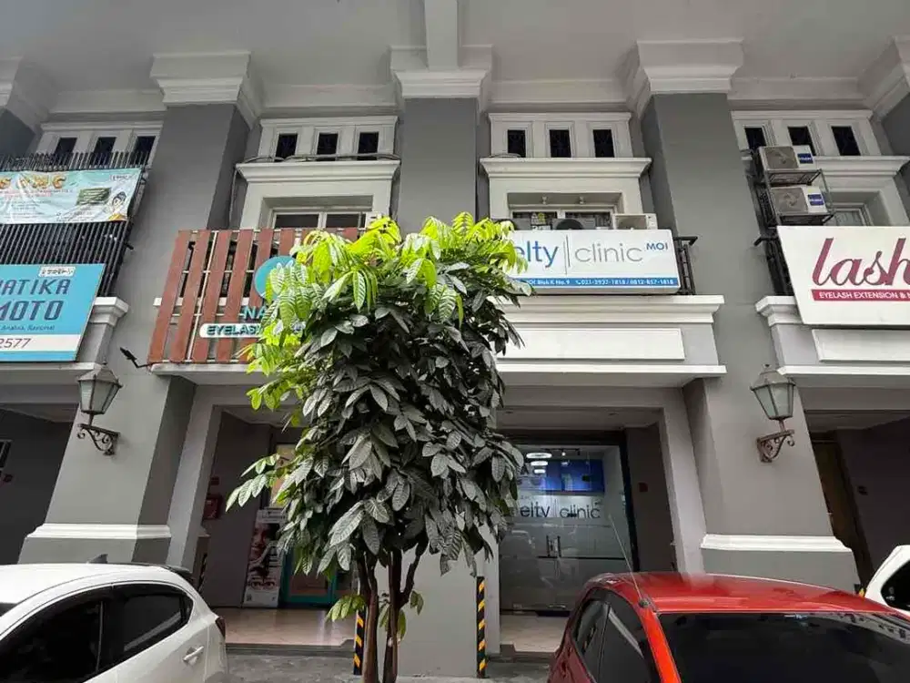 Disewakan ruko mall of indonesia MOI 2 lantai dekat lobi 5