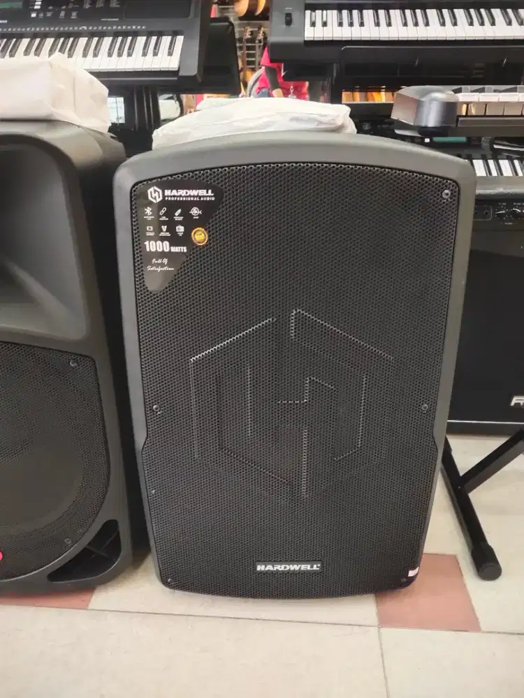 speaker portabel hardwell 15 inci cicilan hanya pakai KTP
