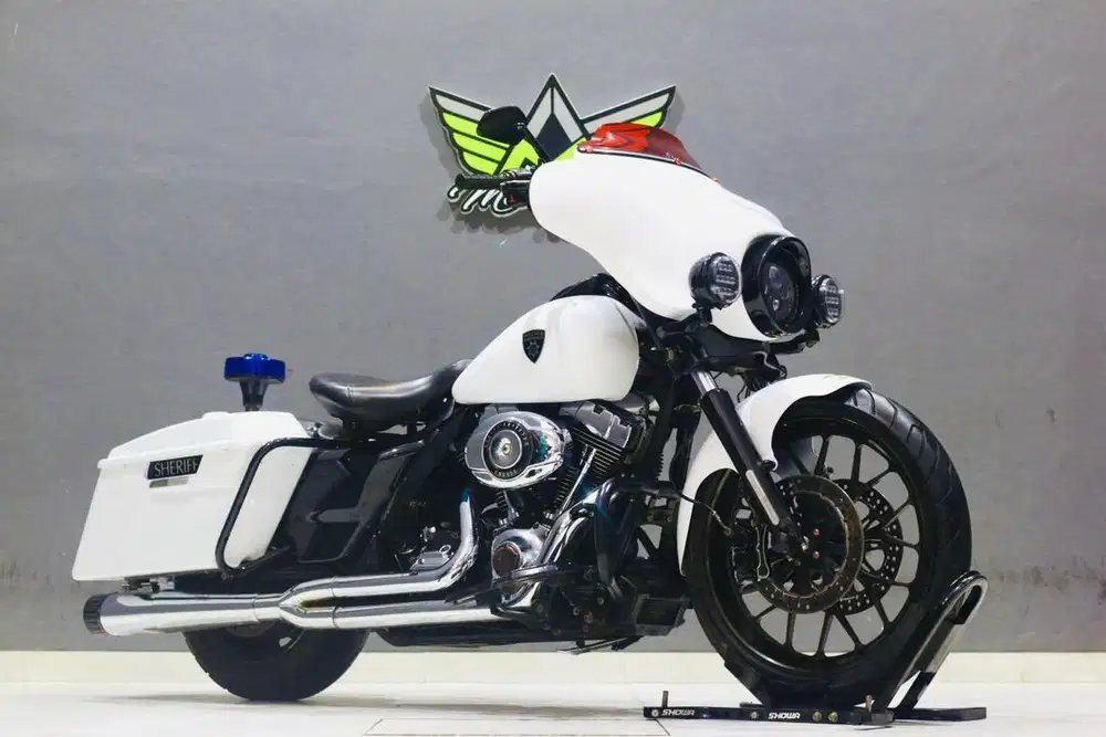 Harley davidson Electra police MABUA like new mesin sehat siap turing