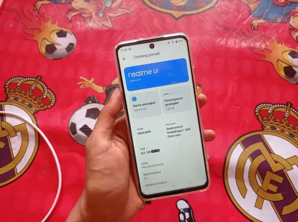 Realme C67 Nfc 8/128 Terawat