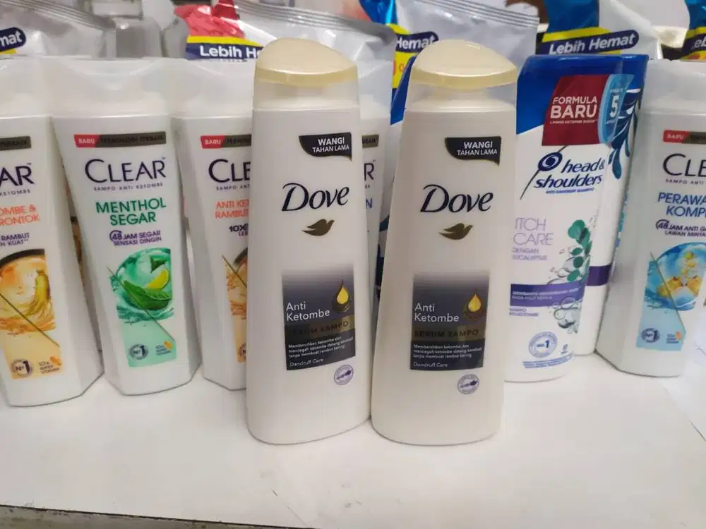 Obral Cuci Gudang Dove Shampoo Dandruff Care Serum Anti Ketombe 290ml
