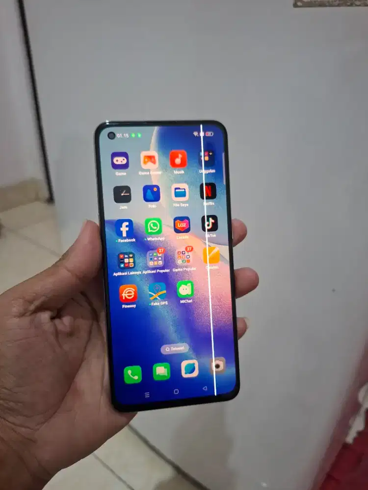 Oppo reno 5 5g 8/128 mulus minus garis
