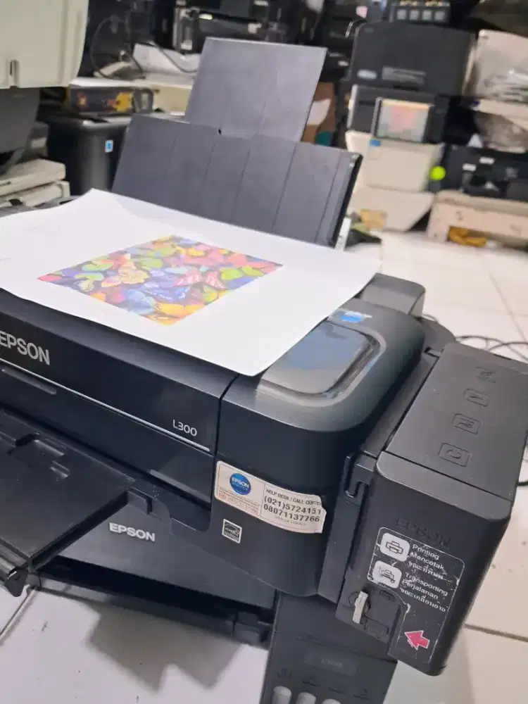 Printer epson L300 rekomedet cetak warna.
