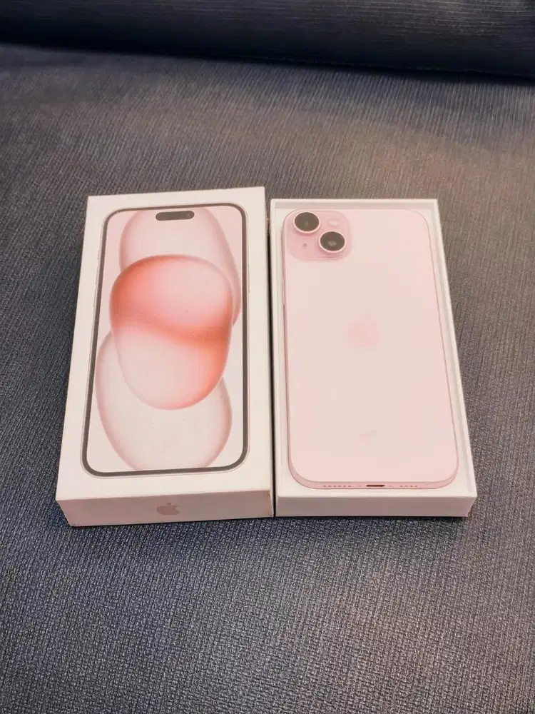 Iphone 15 Plus 256gb pink Second