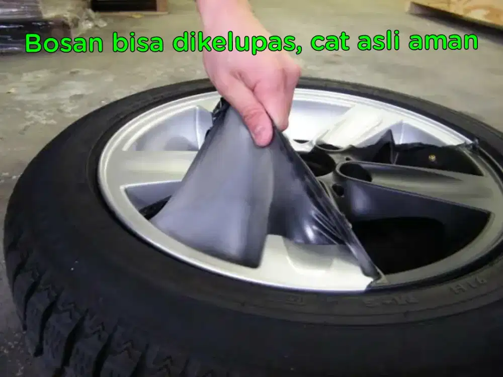 Carlas Rubber Paint (Cat Ajaib Bsa Dikelupas Kayak Sticker)
