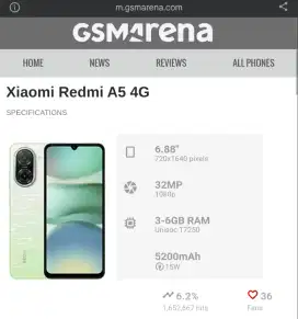 Redmi A5 4/128GB Sandy Gold