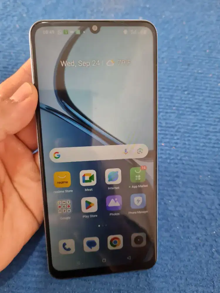Realme Note 60-4G.Finger.ram 6/128GB.PERFECT.MURAH.GOLDEN PONSEL