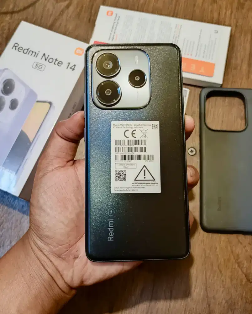 Redmi Note 14 5G (8/256) Fullset Ori Mulus Like New