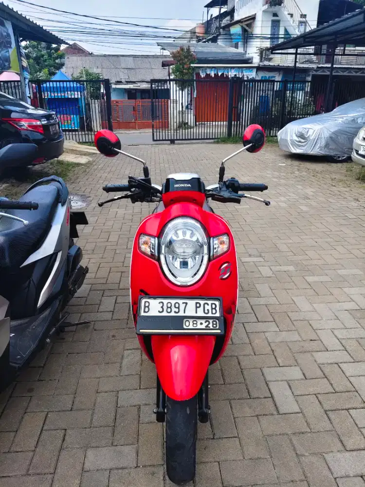 SCOOPY 2018 BU LENGKAP PAJAK HIDUP PLAT PANJANG