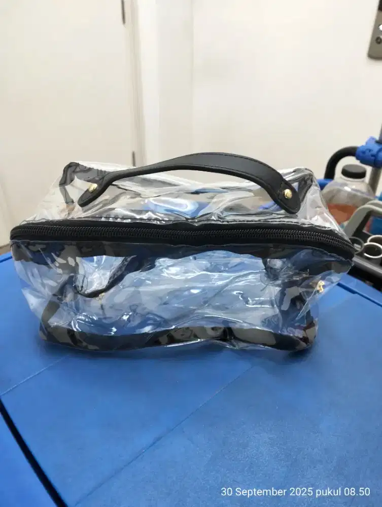 Tas kosmetik transparan deer & forest