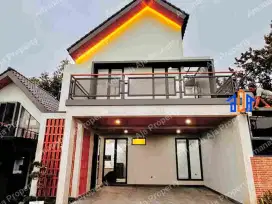Rumah Furnished 4 Kamar Tidur Dekat Pintu Tol KPR DP 0