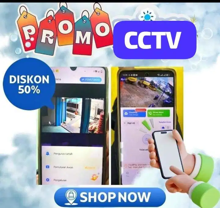 CCTV MURAH ONLINE DI HP BERGARANSI RESMI KUALITAS REKAMAN JERNIH