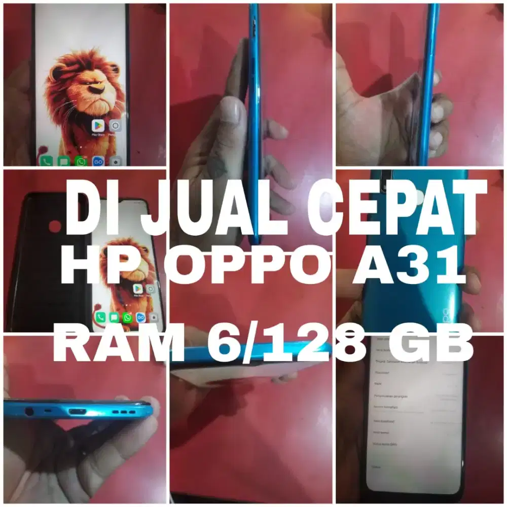 DI JUAL HP OPPO A31 RAM 6