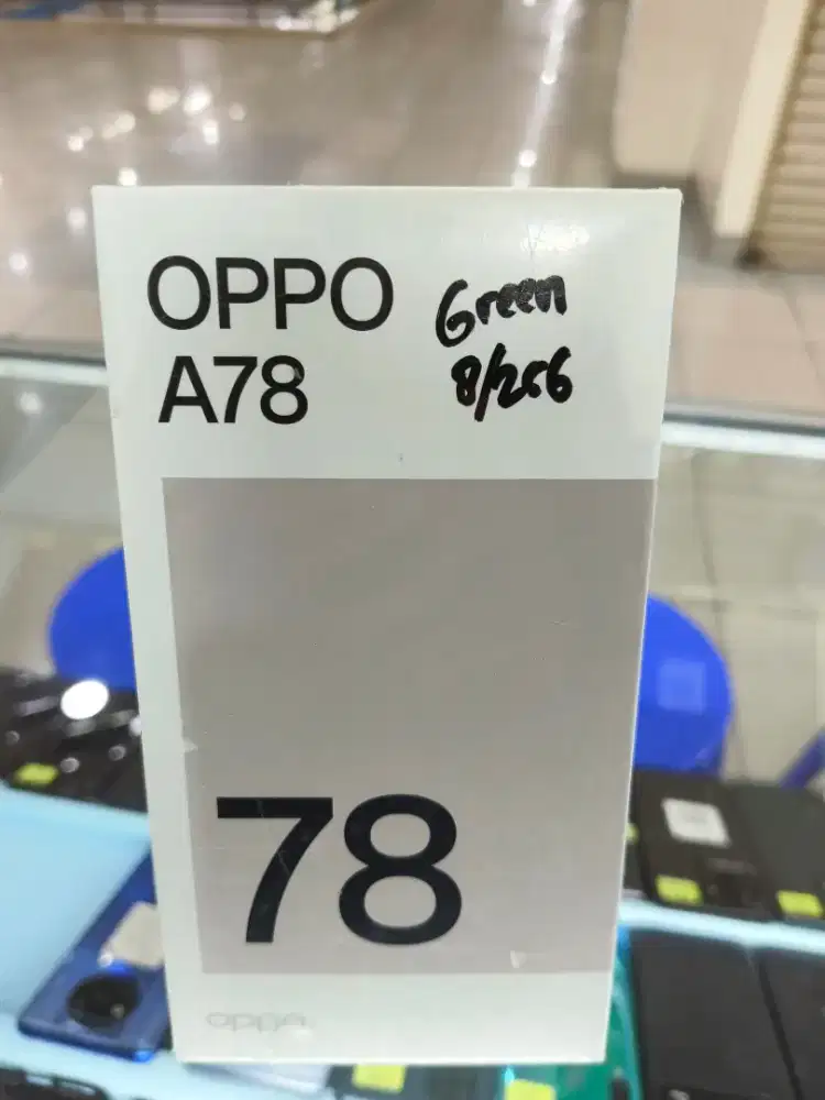 Oppo A78 4g 8/256 green new/segelbox