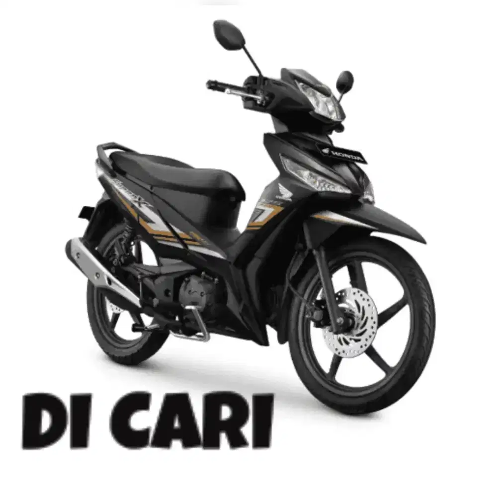 Supra x 125 2008 keatas KARBU DOUBLEDISK plat D