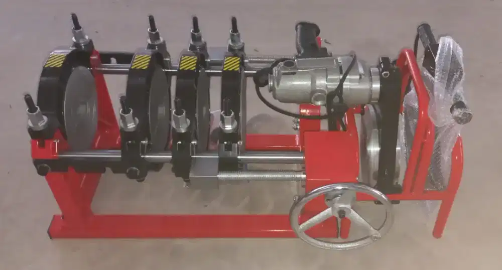 Mesin Las Pipa Hdpe Manual 200 L A4 Clamp Ukuran 2 s/d 8 Inch