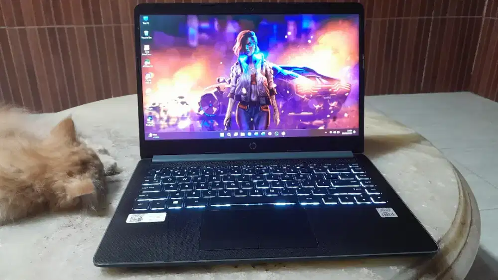 Laptop hp 240 G7 core i5 Ram 8GB ssd Nvme 256GB Backlit GEN 10