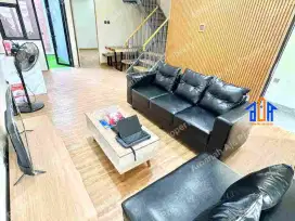 Rumah Furnished DP 0 Akses Dekat Gerbang Tol Limo
